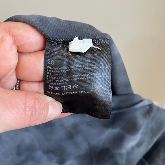 Lululemon Wunder Under High Rise Luxtreme Leggings 20 Marble Wash Titanium - Picture 8 of 8